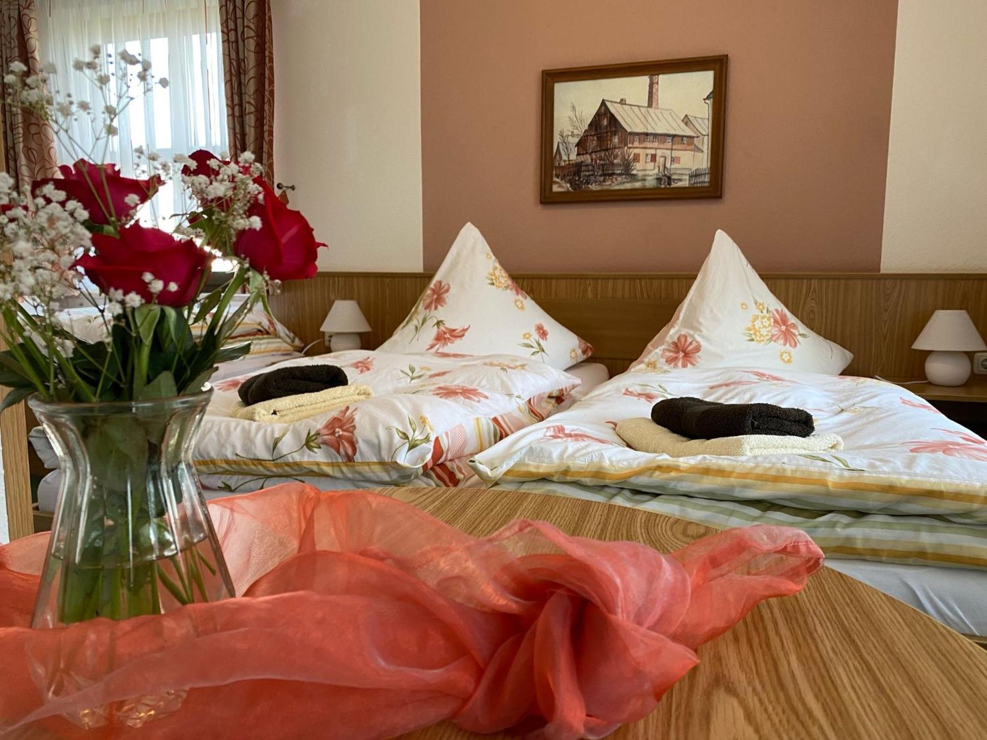 Hartmannsdorf bei Kirchberg Hotel-Pension Flechsig מראה חיצוני תמונה